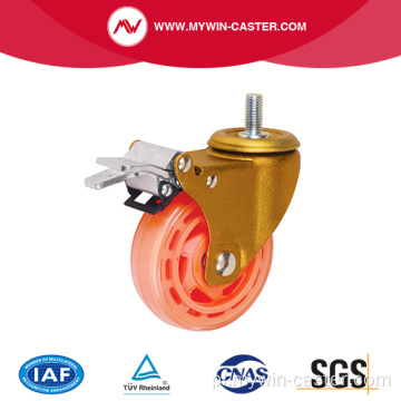 Trzpień gwintu z nylonowym kółkiem hamulca